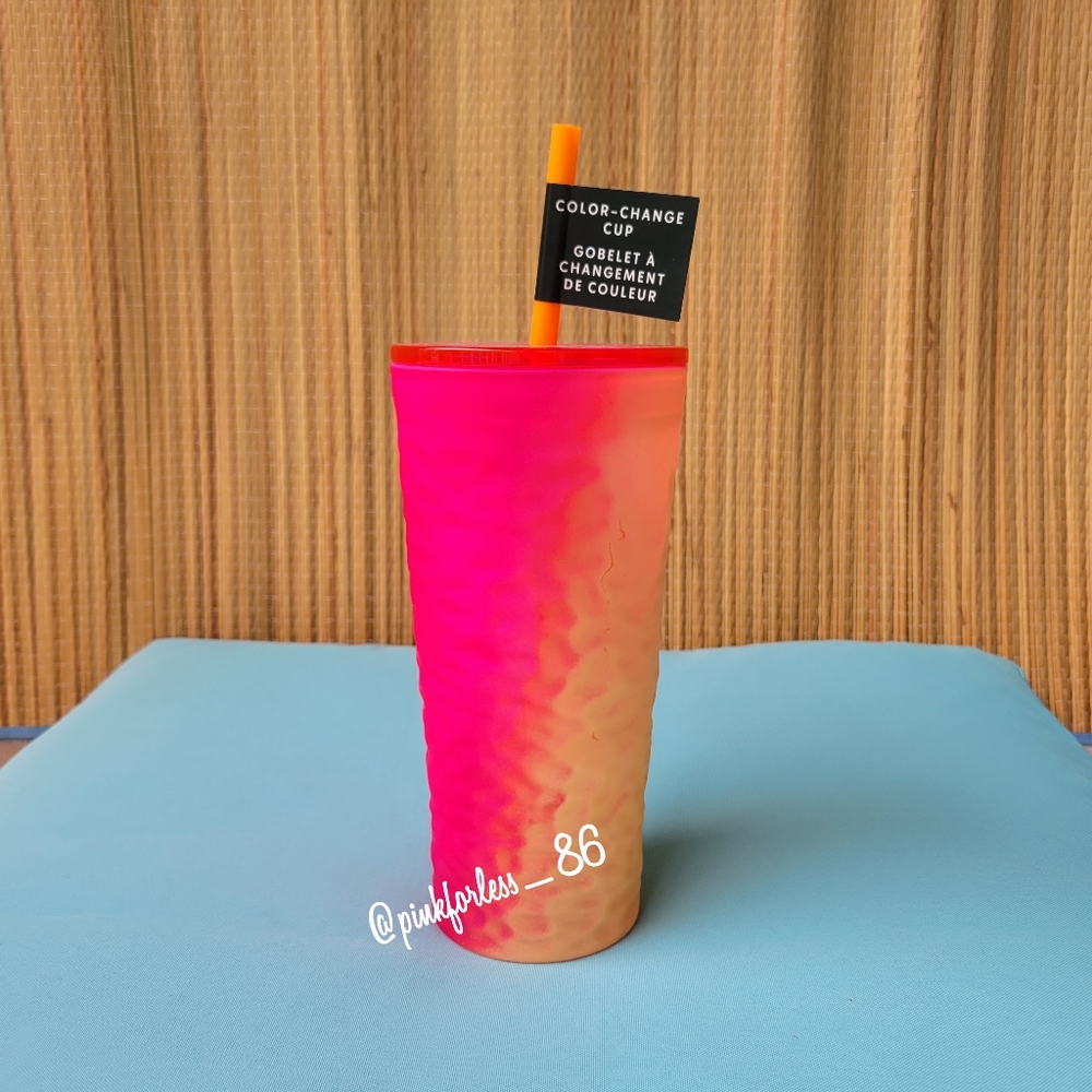 2 STARBUCKS COLOR CHANGING TUMBLERS - Picture 4 of 13